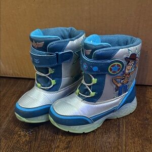 Toy Story Toddler Blue and Green Character Boots